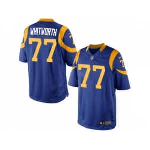 Youth Nike Los Angeles Rams #77 Andrew Whitworth Limited Royal Blue Alternate NFL Jersey