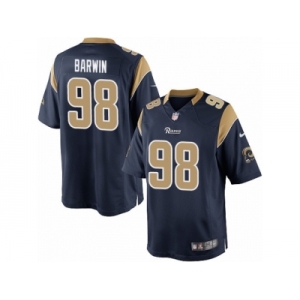 Youth Nike Los Angeles Rams #98 Connor Barwin Limited Navy Blue Team Color NFL Jersey