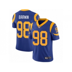 Youth Nike Los Angeles Rams #98 Connor Barwin Vapor Untouchable Limited Royal Blue Alternate NFL Jersey