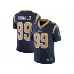 Youth Nike Los Angeles Rams #99 Aaron Donald Vapor Untouchable Limited Navy Blue Team Color NFL Jersey