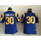 Youth Nike Nfl Jerseys St. Louis Rams #30 Todd Gurley Blue Jersey