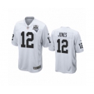 Las Vegas Raiders #12 Zay Jones White 2020 Inaugural Season Game Jersey