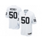 Men's Nike Oakland Raiders #50 Ben Heeney Game White NFL Jersey