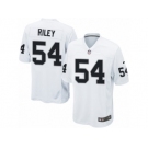 Men's Nike Oakland Raiders #54 Perry Riley Game White NFL Jersey