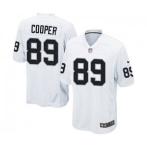 Men's Nike Oakland Raiders #89 Amari Cooper Game White NFL Jersey