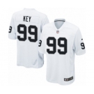 Men's Nike Oakland Raiders #99 Arden Key Game White NFL Jersey