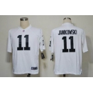 nike nfl jerseys oakland raiders #11 janikowski white[game]