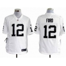 nike nfl jerseys oakland raiders #12 jacoby ford white[game]