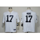 nike nfl jerseys oakland raiders #17 denarius moore white[game]