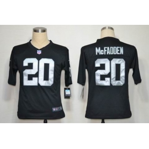 nike nfl jerseys oakland raiders #20 mcfadden black[game]