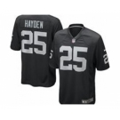 nike nfl jerseys oakland raiders #25 hayden black[game]