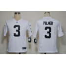 nike nfl jerseys oakland raiders #3 palmer white[game]