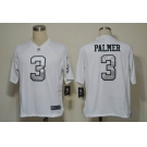 nike nfl jerseys oakland raiders #3 palmer white(silver number)[Game]