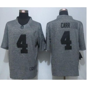 nike nfl jerseys oakland raiders #4 carr gray[game]