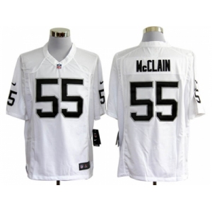 nike nfl jerseys oakland raiders #55 mcclain white[game]