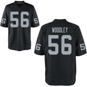 nike nfl jerseys oakland raiders #56 woodley black[game][woodley]