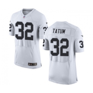 Men's Nike Oakland Raiders #32 Jack Tatum Elite White NFL Jersey