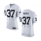 Men's Nike Oakland Raiders #37 Lester Hayes Elite White NFL Jersey