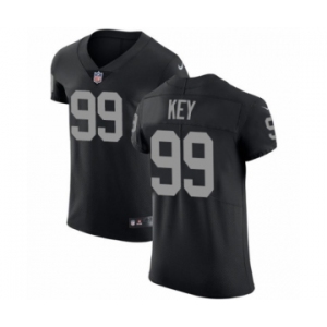 Men's Nike Oakland Raiders #99 Arden Key Black Team Color Vapor Untouchable Elite Player NFL Jersey