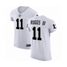 Men's Oakland Raiders #11 Henry Ruggs III Las Vegas Raiders Elite White Vapor Untouchable Jersey