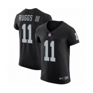 Men's Oakland Raiders #11 Men Henry Ruggs III Las Vegas Raiders Elite Black Team Color Vapor Untouchable Jersey