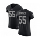 Men's Oakland Raiders #55 Vontaze Burfict Black Team Color Vapor Untouchable Elite Player Football Jersey