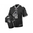 Nike Oakland Raiders #4 Derek Carr Black Men's Stitched NFL Elite Drift Fashion Jersey