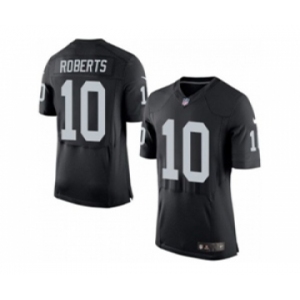 nike nfl jerseys oakland raiders #10 seth roberts black[2015 new Elite]