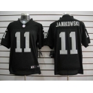 nike nfl jerseys oakland raiders #11 janikowski black[elite]