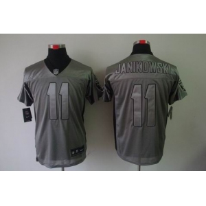 nike nfl jerseys oakland raiders #11 janikowski grey[Elite shadow]