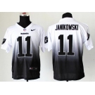 nike nfl jerseys oakland raiders #11 sebastian janikowski white-grey[Elite drift fashion][second version]