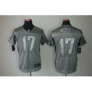 nike nfl jerseys oakland raiders #17 denarius moore grey[Elite shadow]