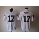 nike nfl jerseys oakland raiders #17 denarius moore white[Elite]