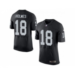 nike nfl jerseys oakland raiders #18 andre holmes black[2015 new Elite][holmes]