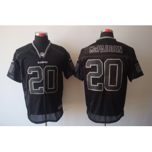 nike nfl jerseys oakland raiders #20 darren mcfadden black[Elite lights out]