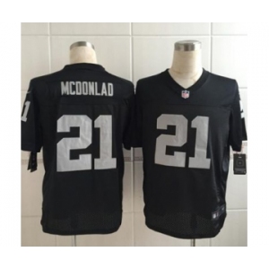 nike nfl jerseys oakland raiders #21 mcdonlad black[Elite][mcdonlad]