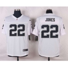 nike nfl jerseys oakland raiders #22 jones white[Elite]