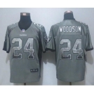 nike nfl jerseys oakland raiders #24 woodson grey[Elite drift fashion][woodson]