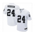 nike nfl jerseys oakland raiders #24 woodson white[Elite][woodson]