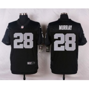 nike nfl jerseys oakland raiders #28 murray black[Elite]