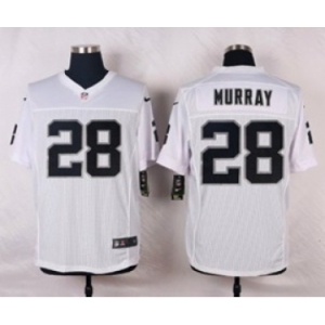nike nfl jerseys oakland raiders #28 murray white[Elite]