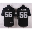 nike nfl jerseys oakland raiders #56 williams black[Elite][williams]