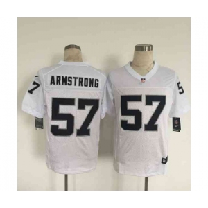 nike nfl jerseys oakland raiders #57 armstrong white[Elite][armstrong]