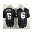 nike nfl jerseys oakland raiders #6 terrelle pryor black[elite]