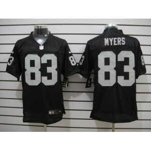 nike nfl jerseys oakland raiders #83 ted hendricks black[Elite]
