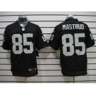 nike nfl jerseys oakland raiders #85 mastrud black[Elite][mastrud]