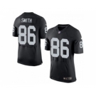 nike nfl jerseys oakland raiders #86 lee smith black[2015 new Elite]