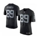 nike nfl jerseys oakland raiders #89 cooper black[2015 new Elite][cooper]