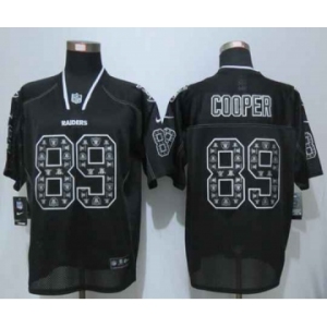 nike nfl jerseys oakland raiders #89 cooper black[Elite united sideline][cooper]