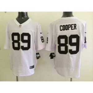 nike nfl jerseys oakland raiders #89 cooper white[Elite][cooper]